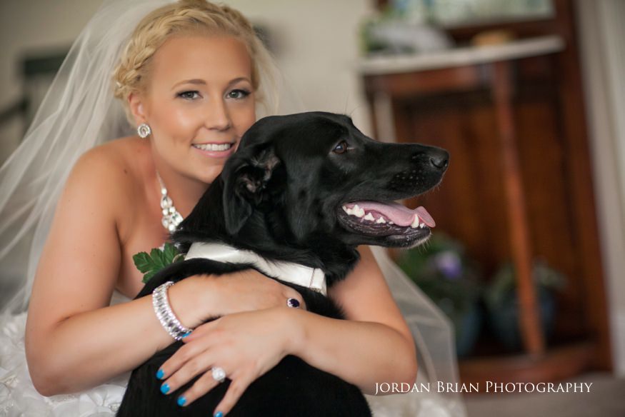 Ashley and Rory fall Philadelphia wedding moment